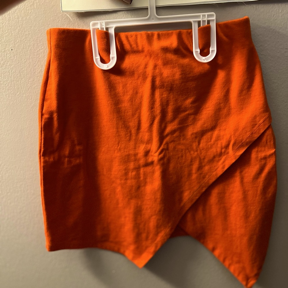 Orange skirt